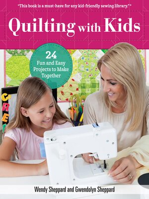 cover image of Quilting with Kids